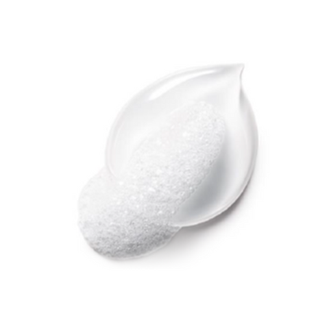 Close-up of a white foamy skincare texture with a glossy, gel-like base beneath it, shaped like a teardrop. The image highlights a lightweight, creamy formulation often used for cleansers or moisturizers. Close-up of a white foamy skincare texture with a glossy, gel-like base beneath it, shaped like a teardrop. The image highlights a lightweight, creamy formulation often used for cleansers or moisturizers.