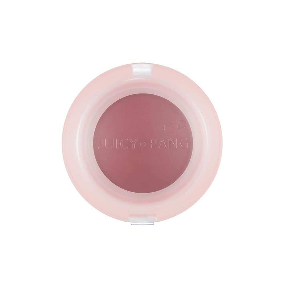 A'pieu Juicy Pang Jelly Blusher in a shade of pink, with the product name visible on the jelly surface. A'pieu Juicy Pang Jelly Blusher in a shade of pink, with the product name visible on the jelly surface.