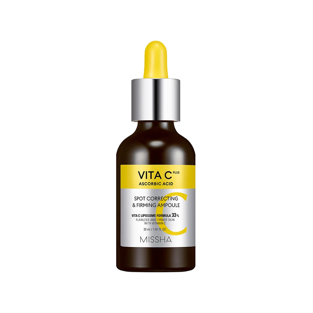 Firming and Toning Facial Serum with Vitamins A + C + E