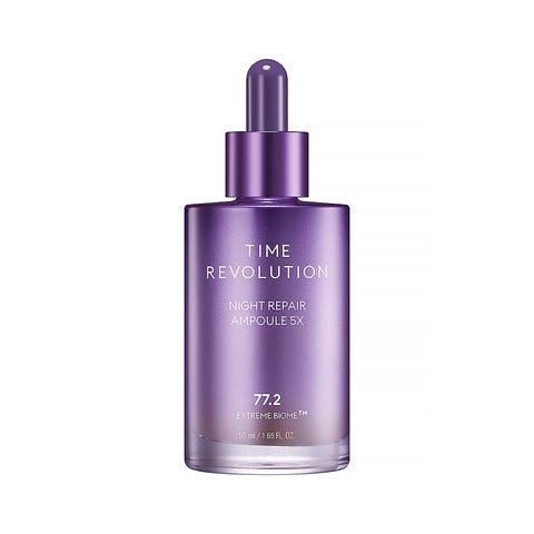MISSHA Time Revolution Night Repair Ampoule 5X, Korean serum that improves elasticity and dark spots,helps firm skin,brightens skin overnight. MISSHA Time Revolution Night Repair Ampoule 5X, Korean serum that improves elasticity and dark spots,helps firm skin,brightens skin overnight.