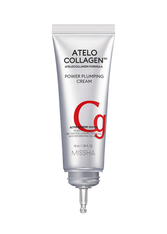 MISSHA Atelo Collagen 500 Power Plumping Cream, Korean wrinkle treatment and collagen cream for Anti-aging and lifts skin. MISSHA Atelo Collagen 500 Power Plumping Cream, Korean wrinkle treatment and collagen cream for Anti-aging and lifts skin.