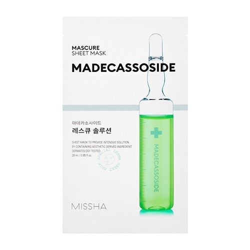 Indgang trekant løgner Mascure Rescue Solution Sheet Mask - Madecassoside | SKIN CARE – Missha.  ABLE CNC US Inc