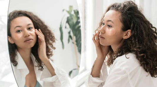 Woman Looking in Mirror