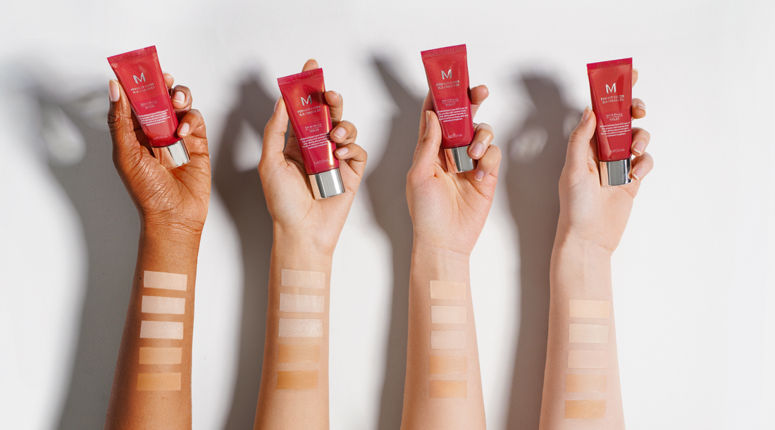 BB Cream Swatches