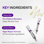 Time Revolution Retinol 500 Shot Eye Cream Duo Set