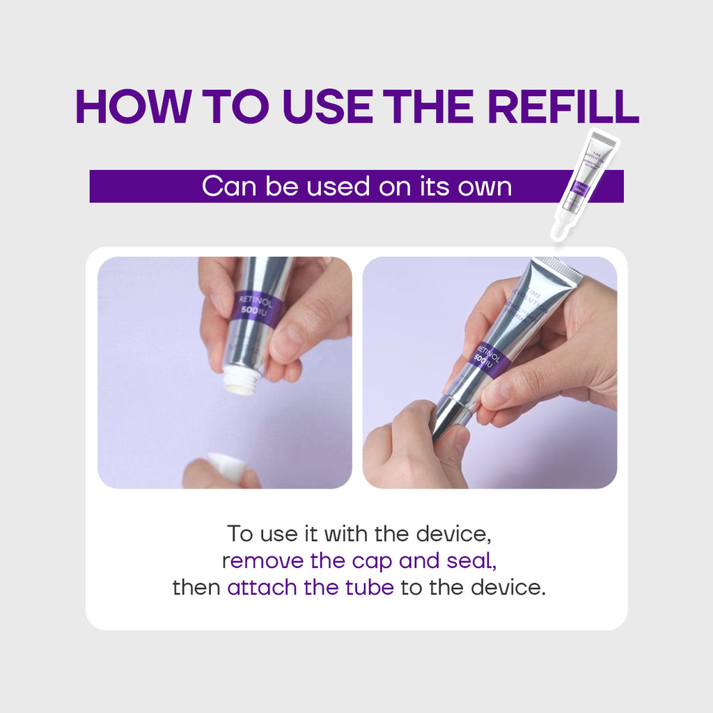 Time Revolution Retinol 500 Shot Eye Cream Duo Set