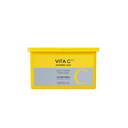 Yellow box of Missha Vita C Plus sheet mask on a white background