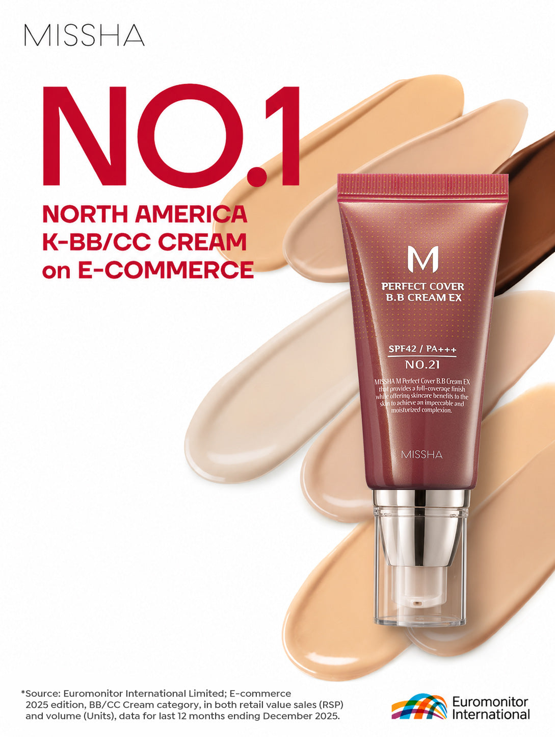 M Perfect Cover BB Cream SPF 42 PA+++(50ml)