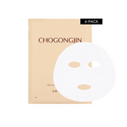 Packaging of Chogongjin Geumsul Jin Mask showing a single sheet mask and indicating a 6-pack quantity.