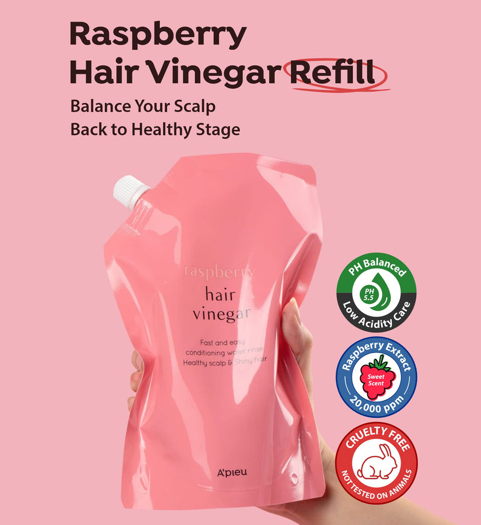 A'pieu Raspberry Hair Vinegar Refill