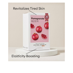 MISSHA Airy Fit Sheet Mask Pomegranate 20-sheet value pack to help revitalize tired skin with elasticity-boosting ingredients.