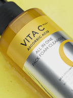 Vita C Bubble Foam Cleanser Pouring Texture