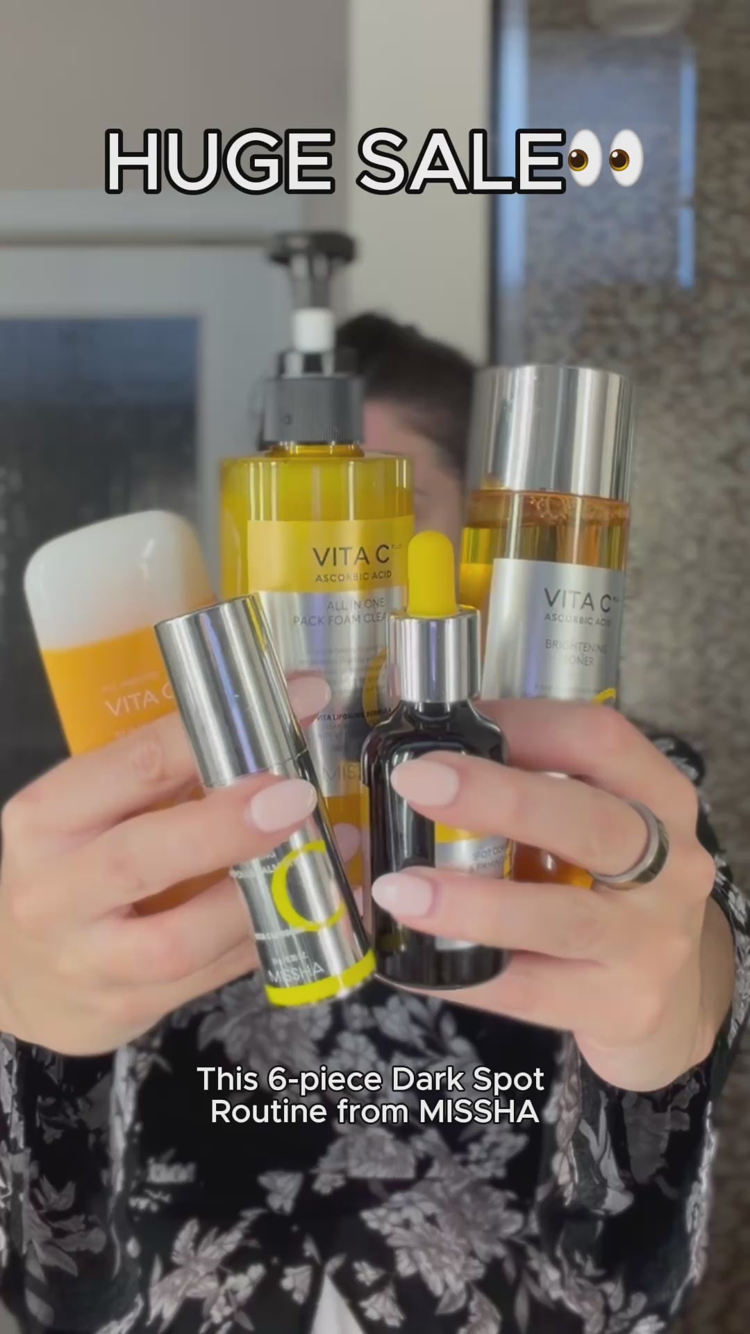Vita C Brightening K-Beauty Skincare Routine Kit