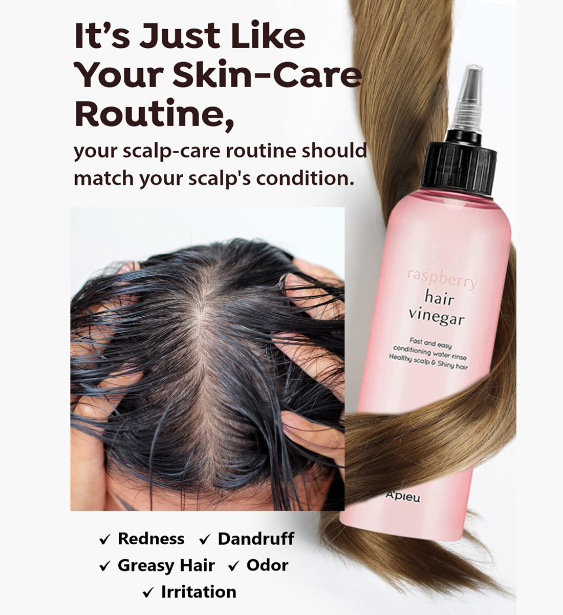 A'pieu Raspberry Vinegar Hair Shampoo – Missha. ABLE CNC US Inc