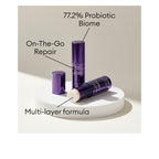 MISSHA Time Revolution Night Repair Ampoule Balm Stick with 77.2% Probiotic Biome for on-the-go repair.