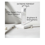 MISSHA Time Revolution The First Essence 5X with 97% Desert Cica Yeast Ferment and Extreme Ferment Alpha Tech to help brighten and strengthen.