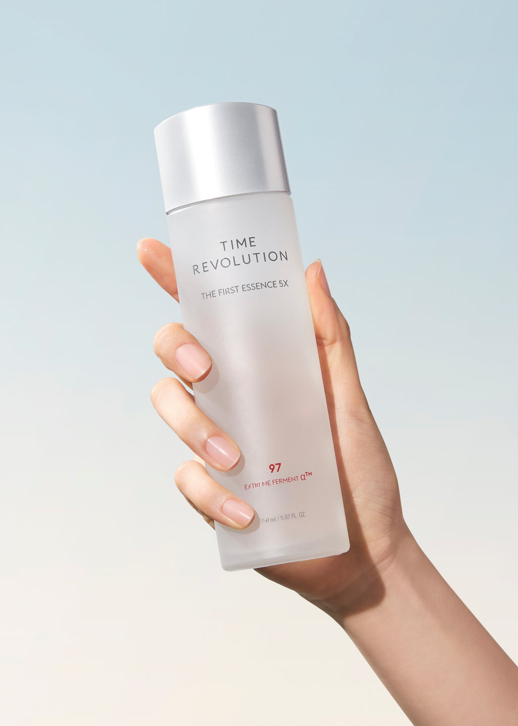 MISSHA Time Revolution The First Essence 5X, Korean essence for all skin types that helps maintain moisture, ph balance, skin tone.