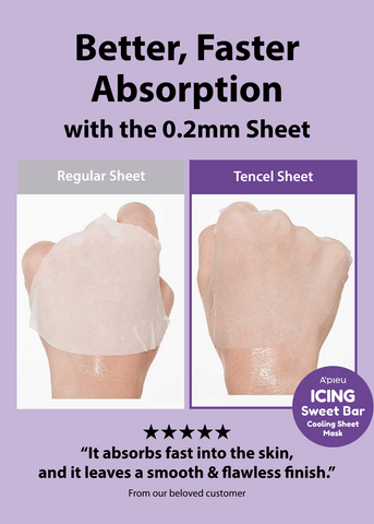 A'PIEU ICING SWEET BAR SHEET MASK SET (8 SHEETS)