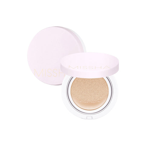 MISSHA M Magic Cushion,Korean compact air cushion foundation with full coverage and sun protection for moist feeling