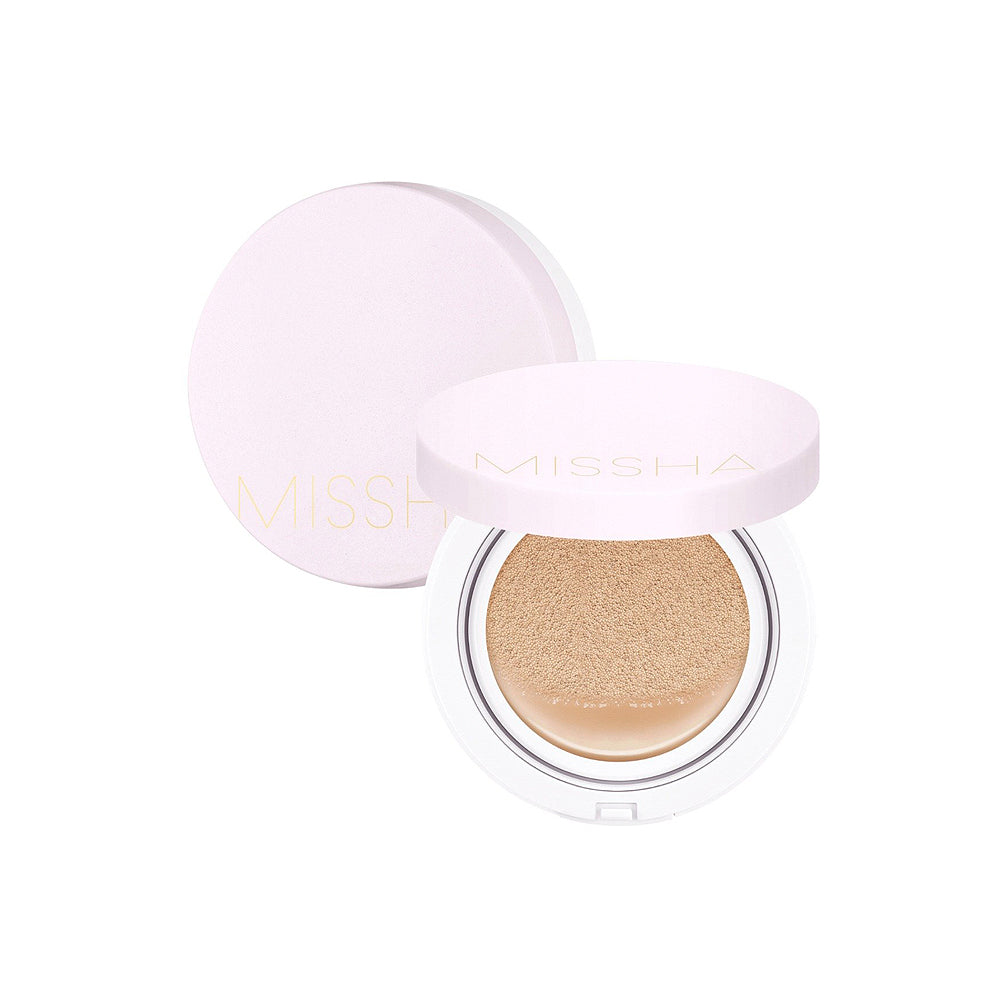 MISSHA M Magic Cushion,Korean compact air cushion foundation with full coverage and sun protection for moist feeling