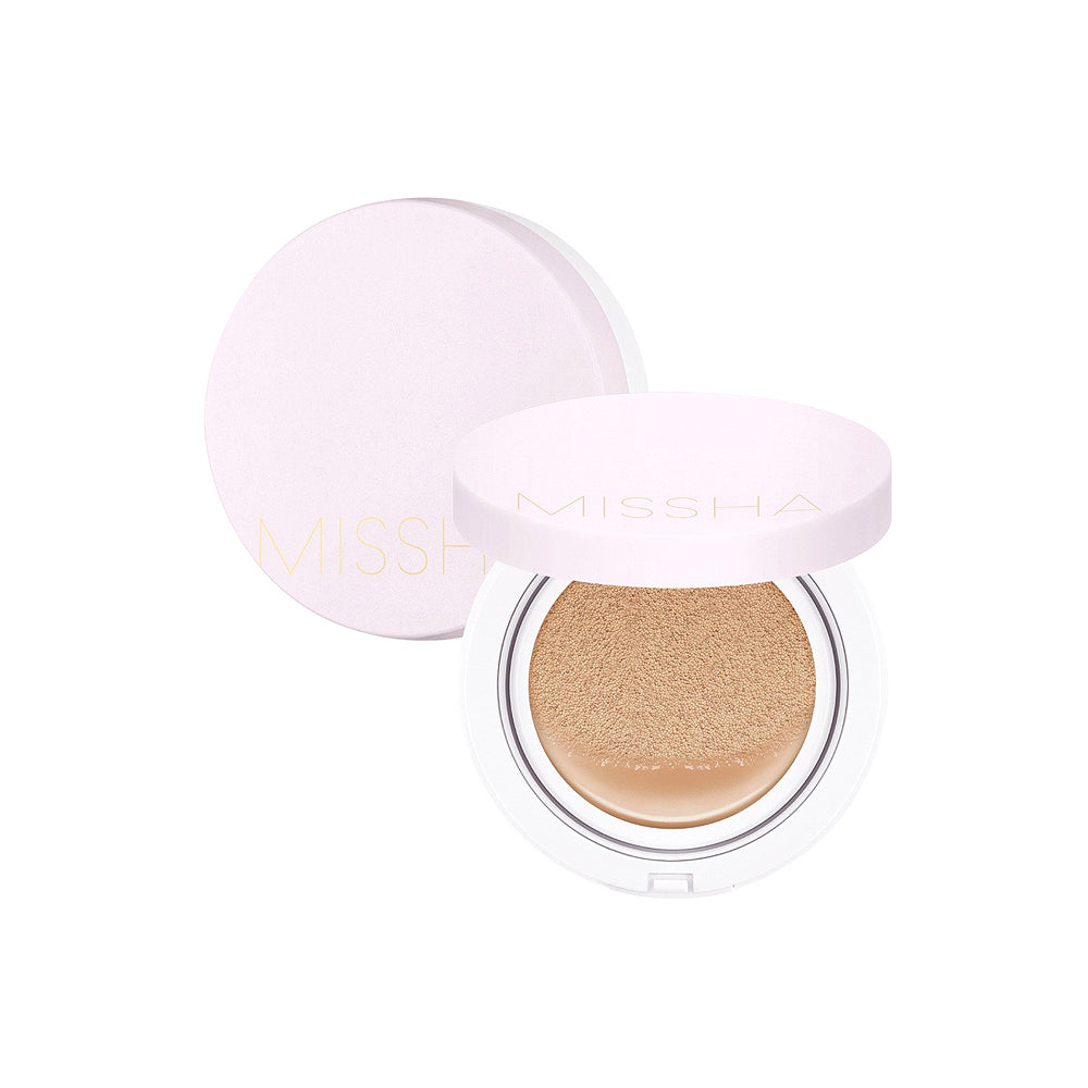 MISSHA M Magic Cushion,Korean compact air cushion foundation with full coverage and sun protection for moist feeling