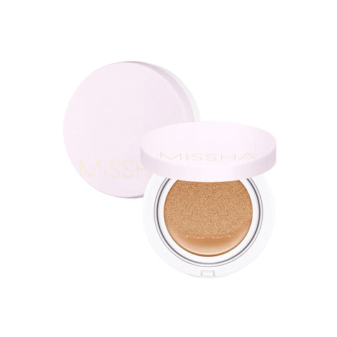 MISSHA M Magic Cushion,Korean compact air cushion foundation with full coverage and sun protection for moist feeling