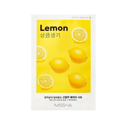 Airy Fit Sheet Mask (Lemon) - Missha. ABLE CNC US Inc