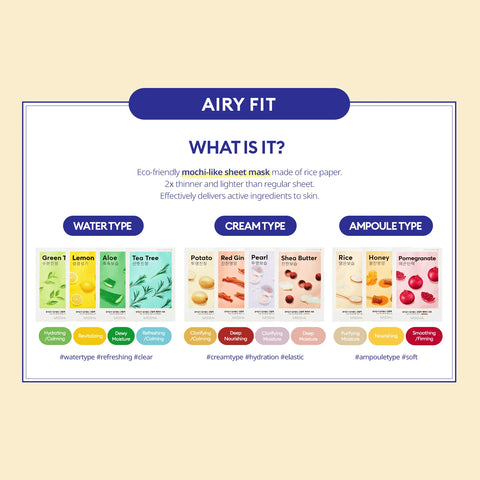 Airy Fit Sheet Mask (Lemon)