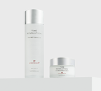 MISSHA Time Revolution The First Essence 5X and The First Essence Cream 60 with Extreme Ferment α™ and β™ formulas for bright, hydrated, youthful skin.