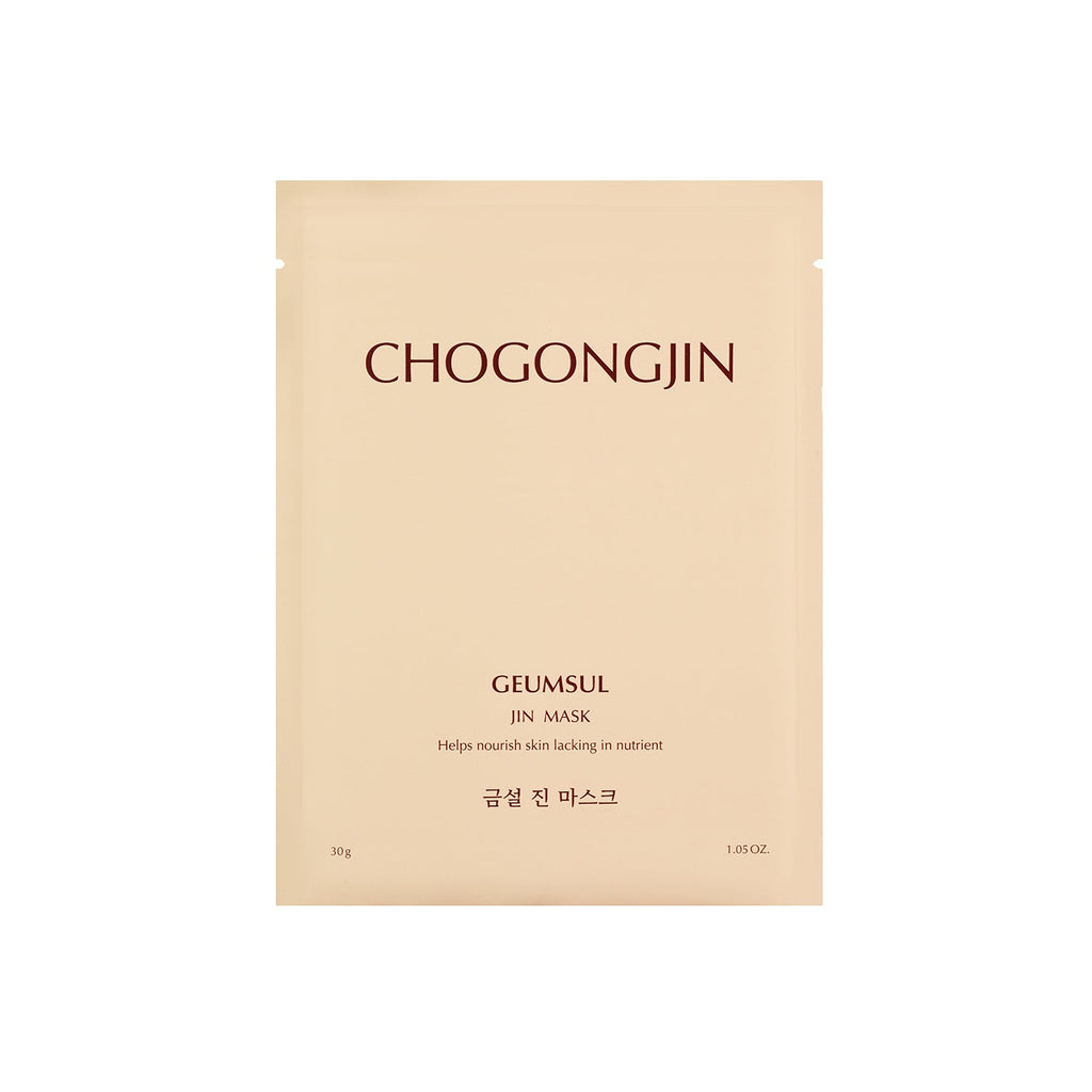 Packaging of Chogongjin Geumsul Jin Mask 