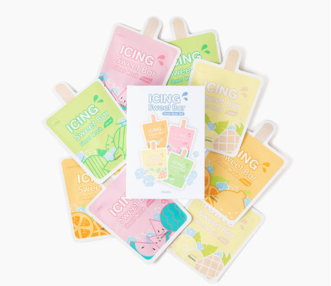A'PIEU ICING SWEET BAR SHEET MASK SET (8 SHEETS)