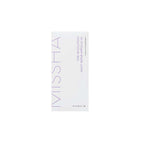 The rectangular, white and purple packaging box for the full-sized Missha Time Revolution Night Repair Ampoule 5X (75ml). The text clearly labels the product name, emphasizing the K-beauty serum for concentrated night-time anti-aging and skin repair.